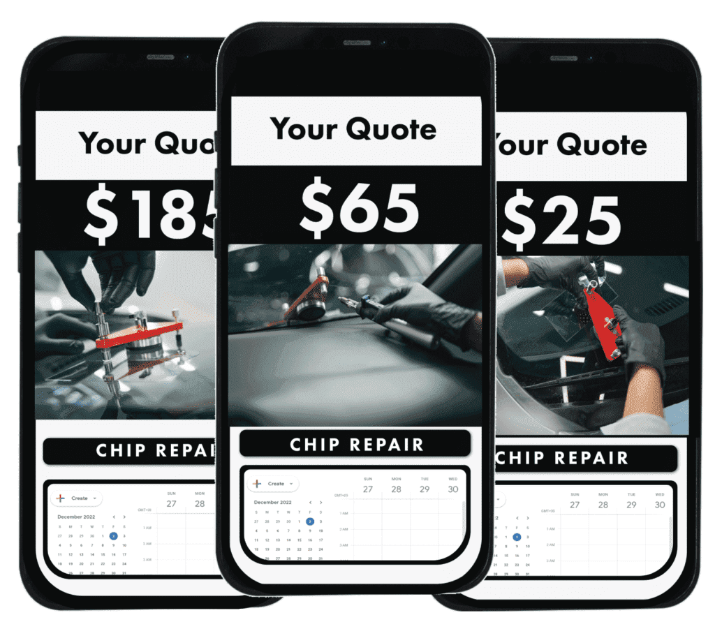 multiple prices for windshield repairing